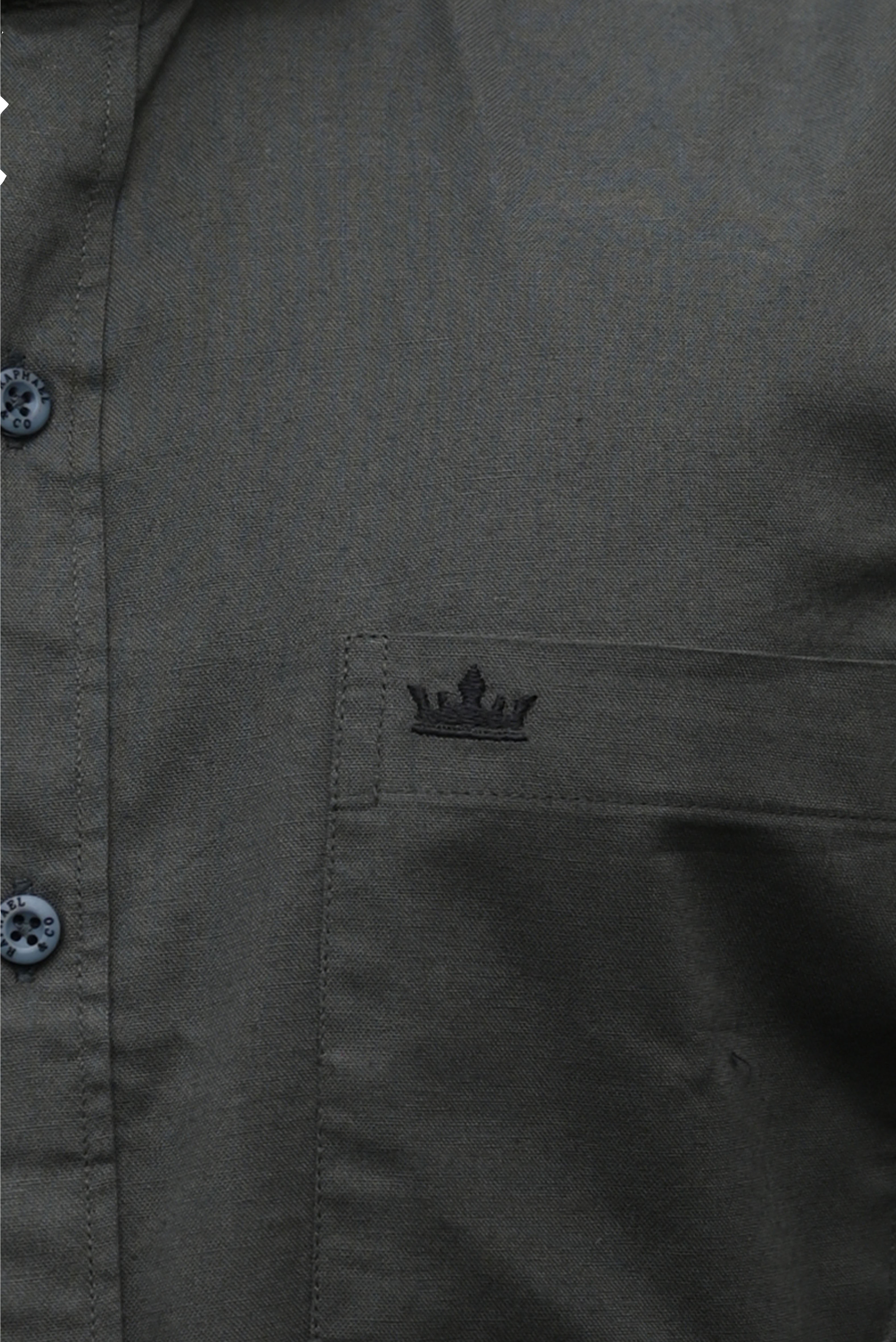 Men’s Dark Green Colour Oxford Shirt – 100% Cotton, Slim Fit, Smart Everyday Wear