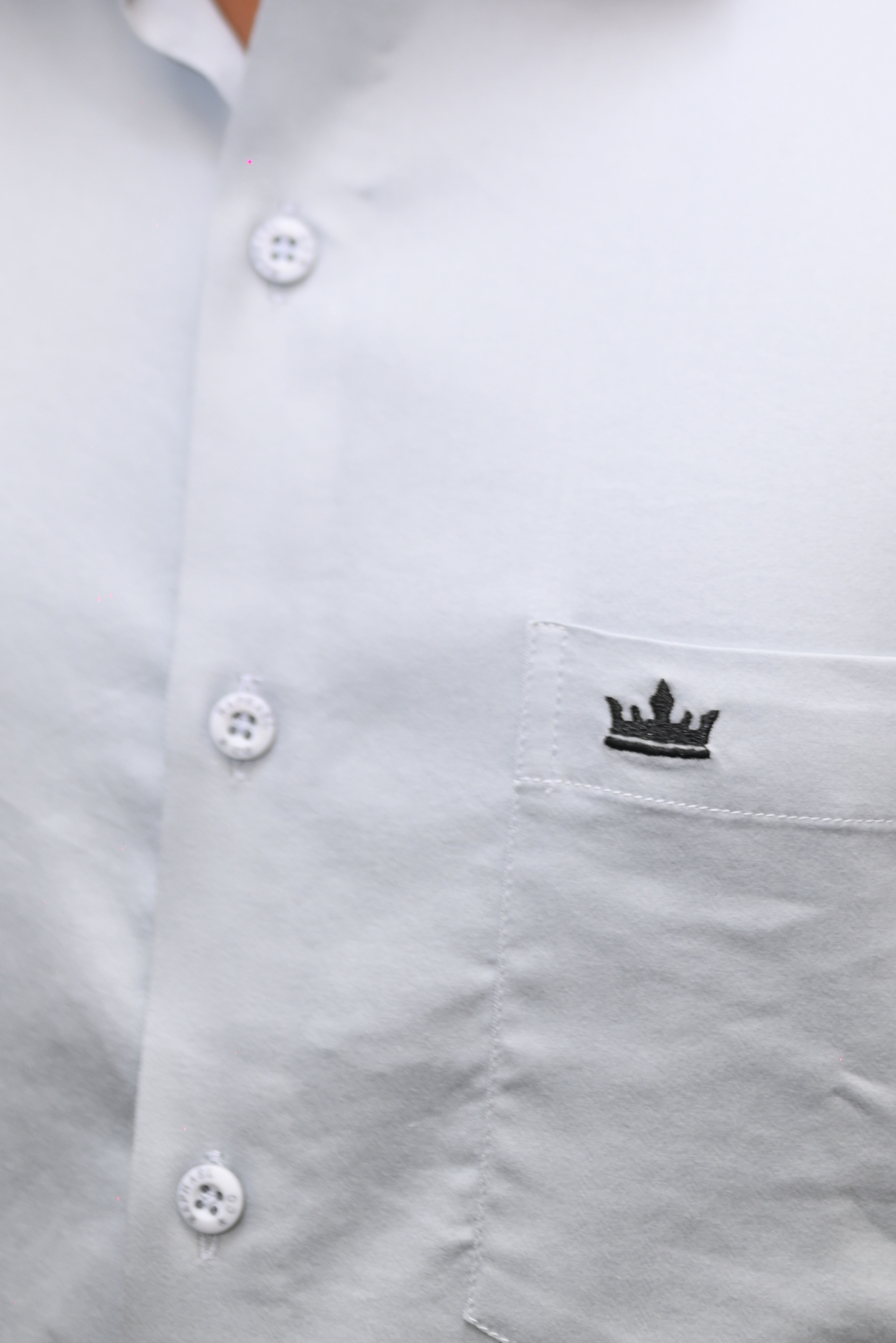 Men’s Grey Colour Cotton-Satin Lycra Shirt – Slim Fit, 2-Way Stretch, Smart & Club Wear